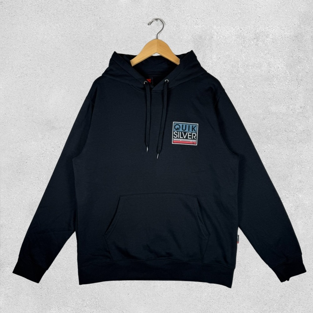 NWT Men’s Quiksilver Black Surf Hoodie Size L
